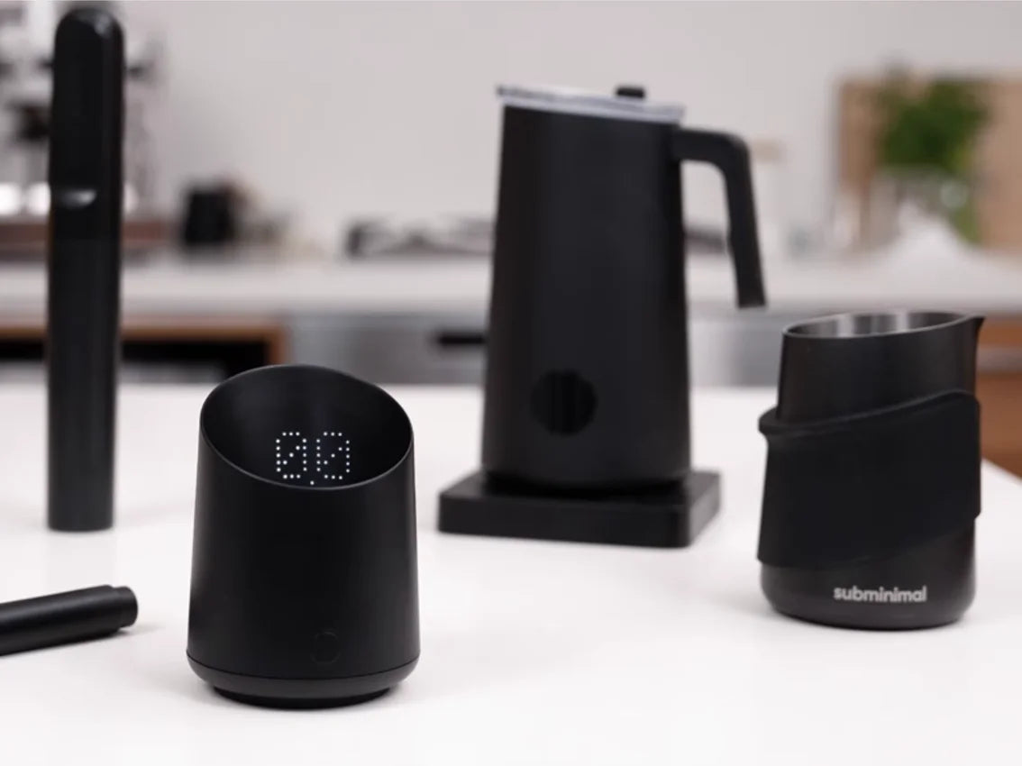 New subminimal Electronic Coffee Weighing Cup, Espresso Scale, Pour-over Electronic Scale, Bean Cup, Waterproof Electronic Scale