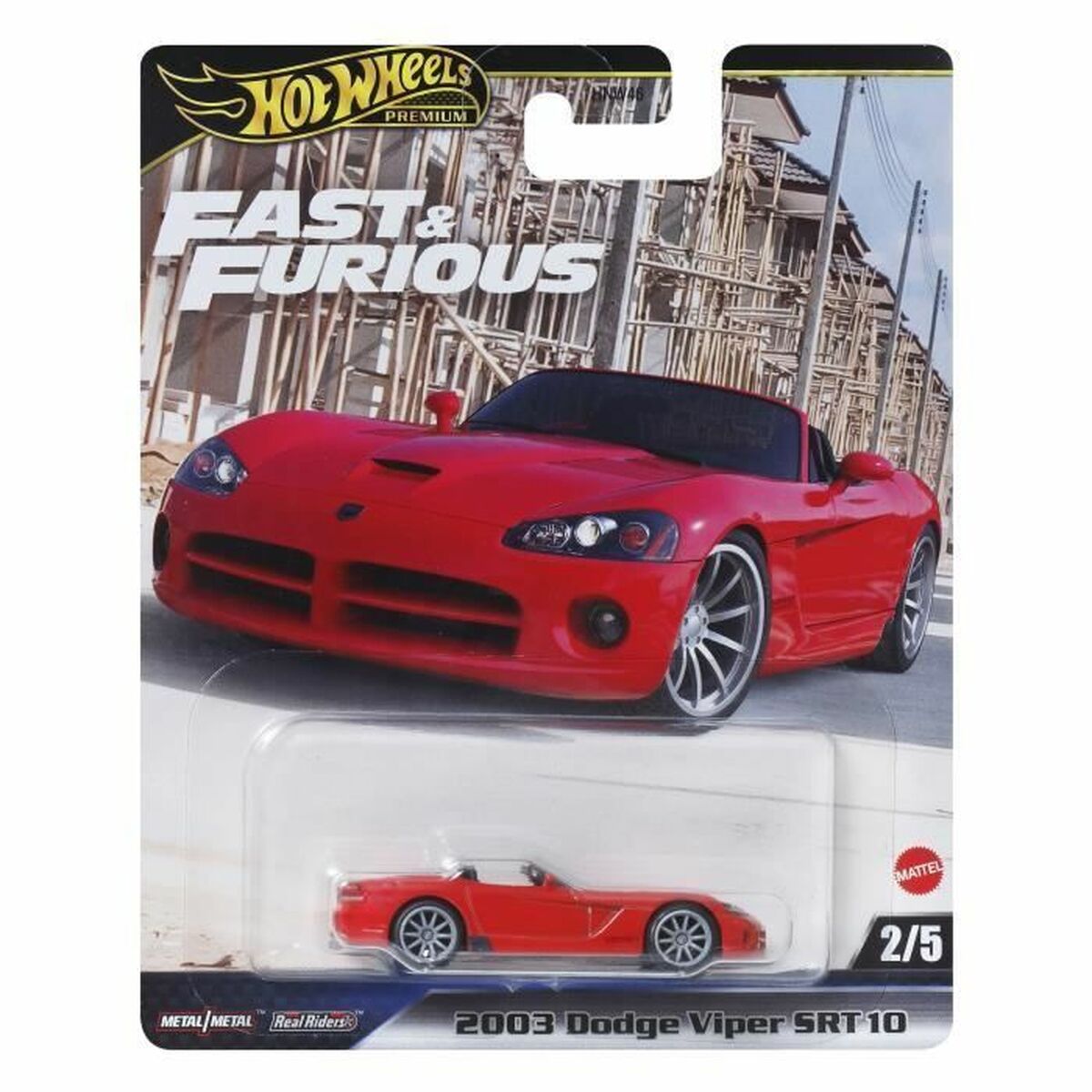Racing car Hot Wheels Fast & Furious-3