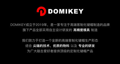 Domikey Miami Night Cherry Profile abs doubleshot keycap for mx keyboard poker 87 104 gh60 xd64 xd68 xd84 BM60 BM65 BM68 BM80