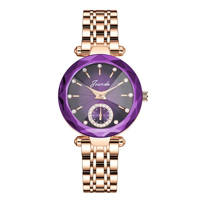 GRANDE 2021 New Gold Watch Women Watches Ladies Creative Steel Women's Bracelet Watches Female Clock Relogio Feminino H7570L