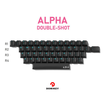 Domikey Miami Night Cherry Profile abs doubleshot keycap for mx keyboard poker 87 104 gh60 xd64 xd68 xd84 BM60 BM65 BM68 BM80