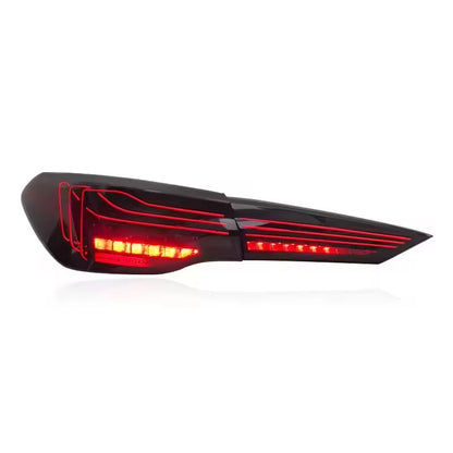 SJC Auto Car Parts LED Tail Lights for BMW4 Series G22 G82 2018-2022 Auto Car Accessories New CSL Style Turn Signal Rear Lights