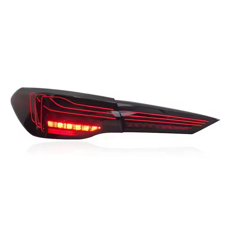 SJC Auto Car Parts LED Tail Lights for BMW4 Series G22 G82 2018-2022 Auto Car Accessories New CSL Style Turn Signal Rear Lights