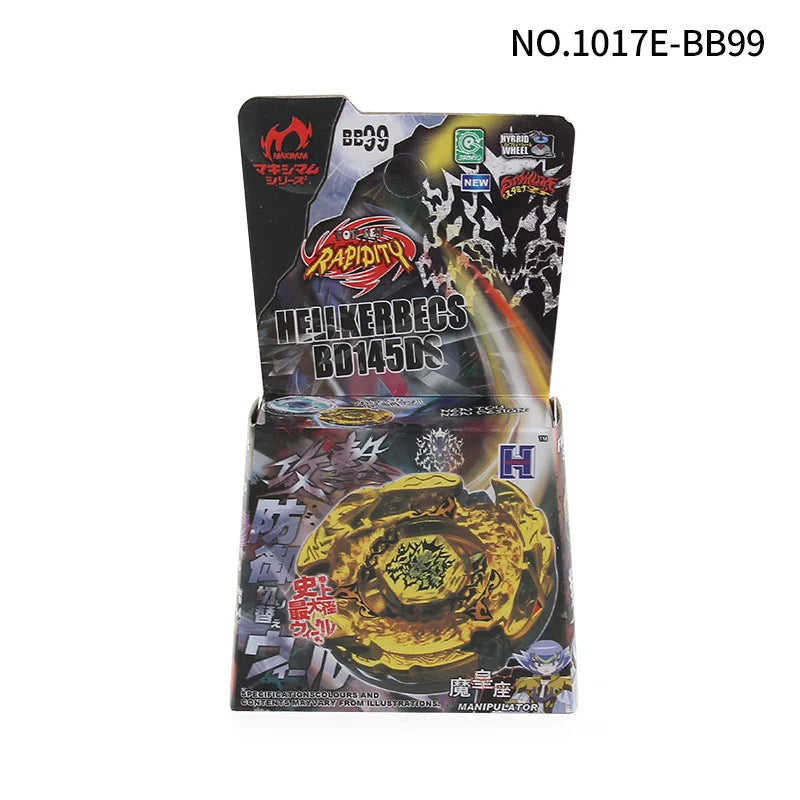 BB28 to BB114 Styles 4D Metal Fusion Spinning Top Battling Game Gift Toys(random parts)