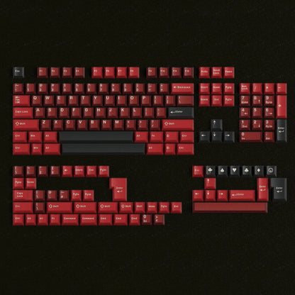 164 Keys Latte Coffee Keycaps Retro Brown Translucent keycaps Cherry Profile Double Shot PBT PC keycap For Mechanical Keyboard