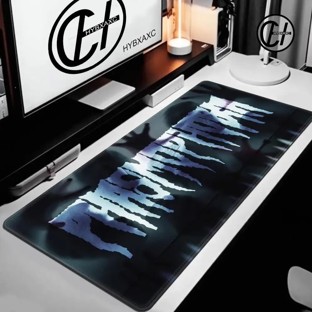 Mouse Pad Non-Slip Rubber Edge locking mousepads Game play mats Multiplayer horror game Phasmophobia for notebook PC computer