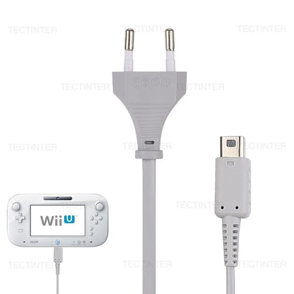 AC Charger Adapter for Nintendo Wii U Gamepad Charging Cable Controller Joystick EU Plug Home Wall Power Supply for WiiU Pad