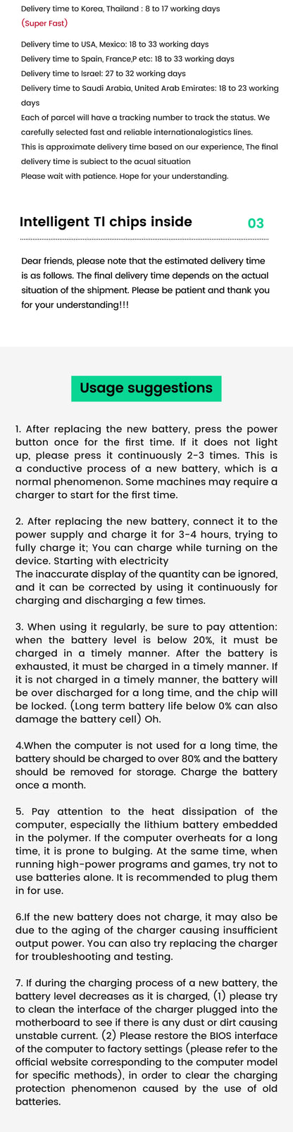 Keyuan R13B02W 5230Mah New Laptop Battery for Xiaomi R13B01W R13B02W Notebook Mi Air 13.3 12.5 Pro 15.6 inch Series