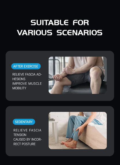 BOOSTER Pro Massage Tool Portable Deep Fascial Massager for Ultra-targeted Pain Relief Vibrating Muscle Massage Gun for Professi