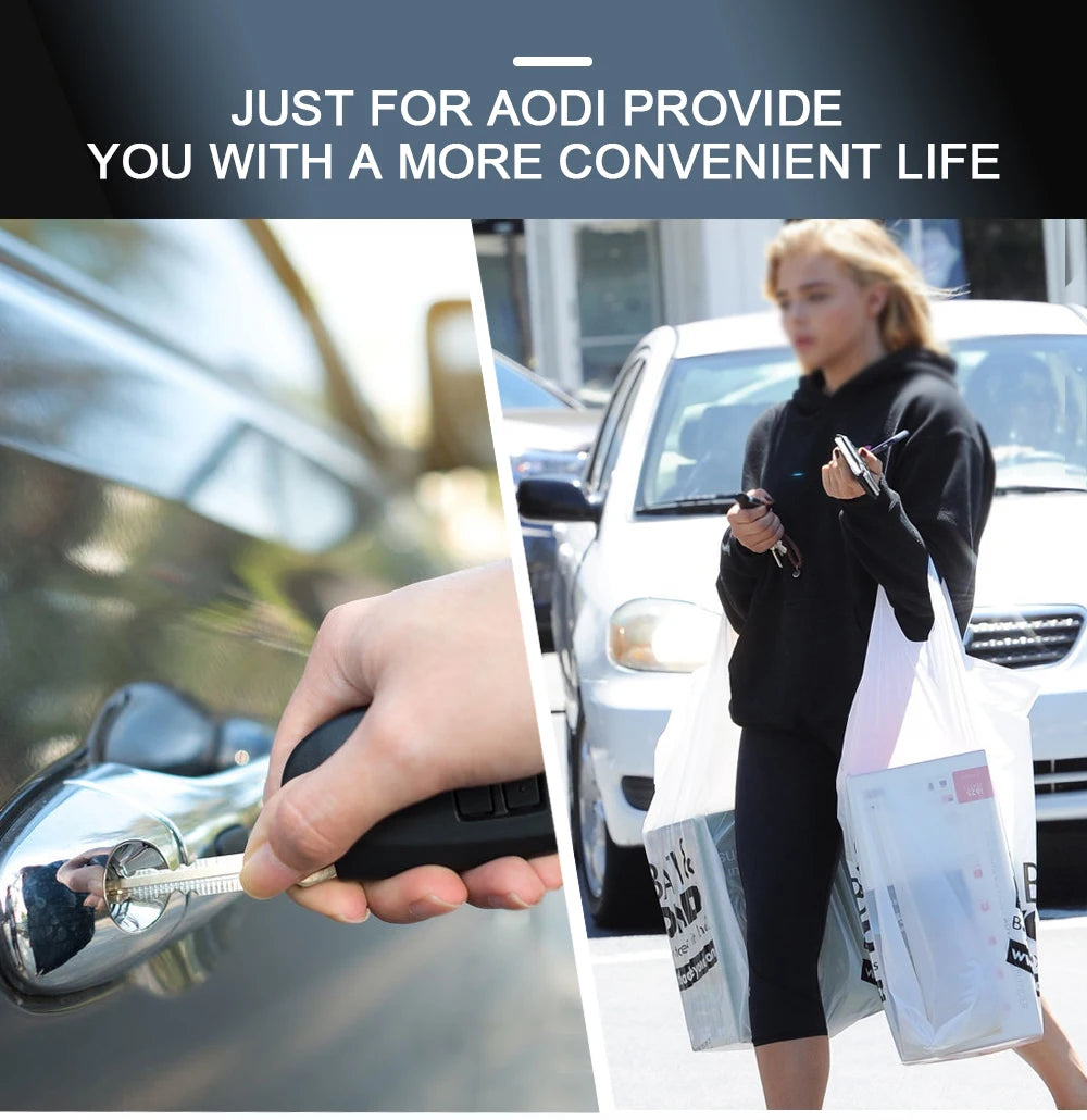The original car comes with a one-click start system upgrade APP remote start function Central lock induction anti-theft system