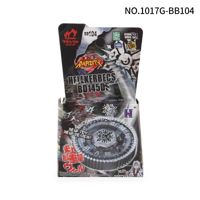 BB28 to BB114 Styles 4D Metal Fusion Spinning Top Battling Game Gift Toys(random parts)
