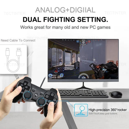 Bluetooth-Compatible Wireless Controller For PS3 Joystick Gamepad For PlayStation 3 Controle Accessories USB PC Game Controller