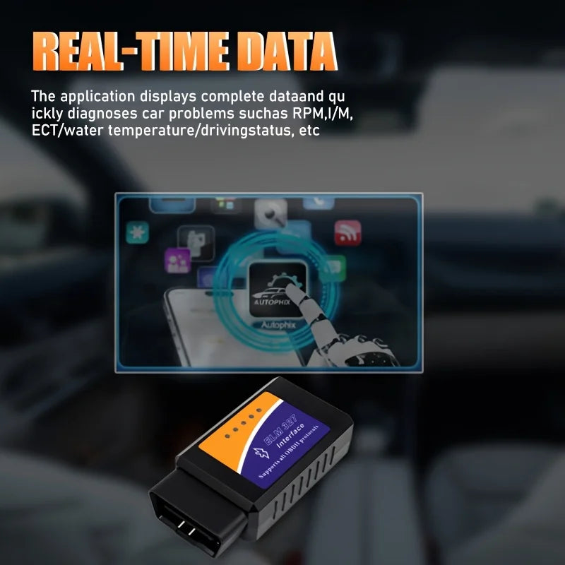 Car Code Scanner, Compact Scanner, Portable Device, Durable, Precision Tool, Diagnostic Equipment, Vehicle Owners, Automotive Technicians