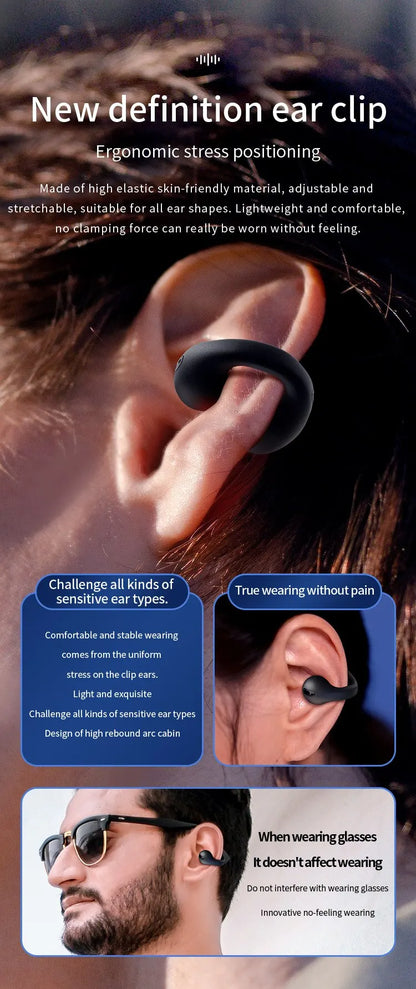 T75 Wireless Bluetooth Earphones Headphones Outdoor Sports Headset 5.3 With Charging Bin Display Touch Control Earbuds for Muisc