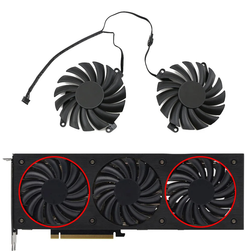CF-12910S DC 12V 0.35A RTX3080 3070TI gpu fan for Inno3D RTX 3080 3070 Ti X3 OC graphics card Fan
