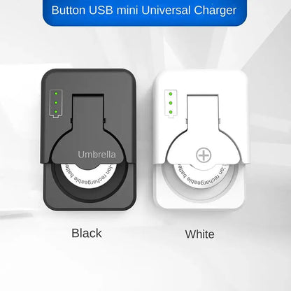 Hotest Mini Button Bettery Charger Smart Type-C Rechargeable Lithium LIR2032 LIR2450 4.2V Protable Battery Charger
