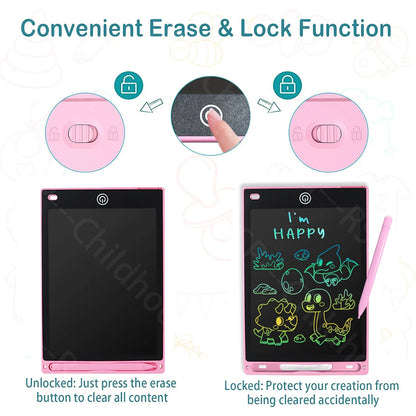 8.5 Inch LCD Writing Tablet Digital Drawing Tablet Handwriting Pads Portable Electronic Tablet Board For 3 4 5 6 7 8 Years kids