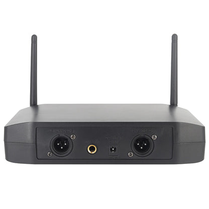 Wireless Microphone Handheld 4 Channel UHF Fixed Frequency Dynamic Microphone For Karaoke Wedding Party Band Church Performance