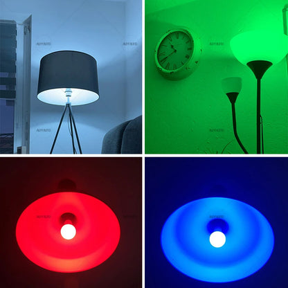 Tuya Bluetooth LED Bulb Dimmable 15W 18W E27 B22 220V RGBCW Color Change Lamps  Smart Life APP Group Control Music Rhythm Timing