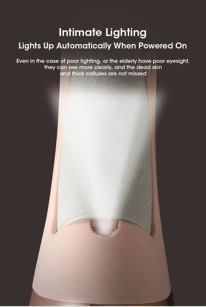 Electric Foot Grinder Automatic Foot Callus Rubbing Pedicure Dead Skin Callus Remover for Foot Rechargeable Foot Beauty Machine
