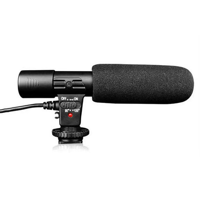 Microphone Condenser Mic for DSLR Camera DV with 3.5mm Interface