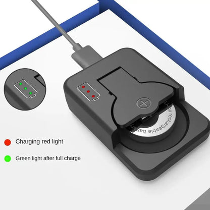 Hotest Mini Button Bettery Charger Smart Type-C Rechargeable Lithium LIR2032 LIR2450 4.2V Protable Battery Charger