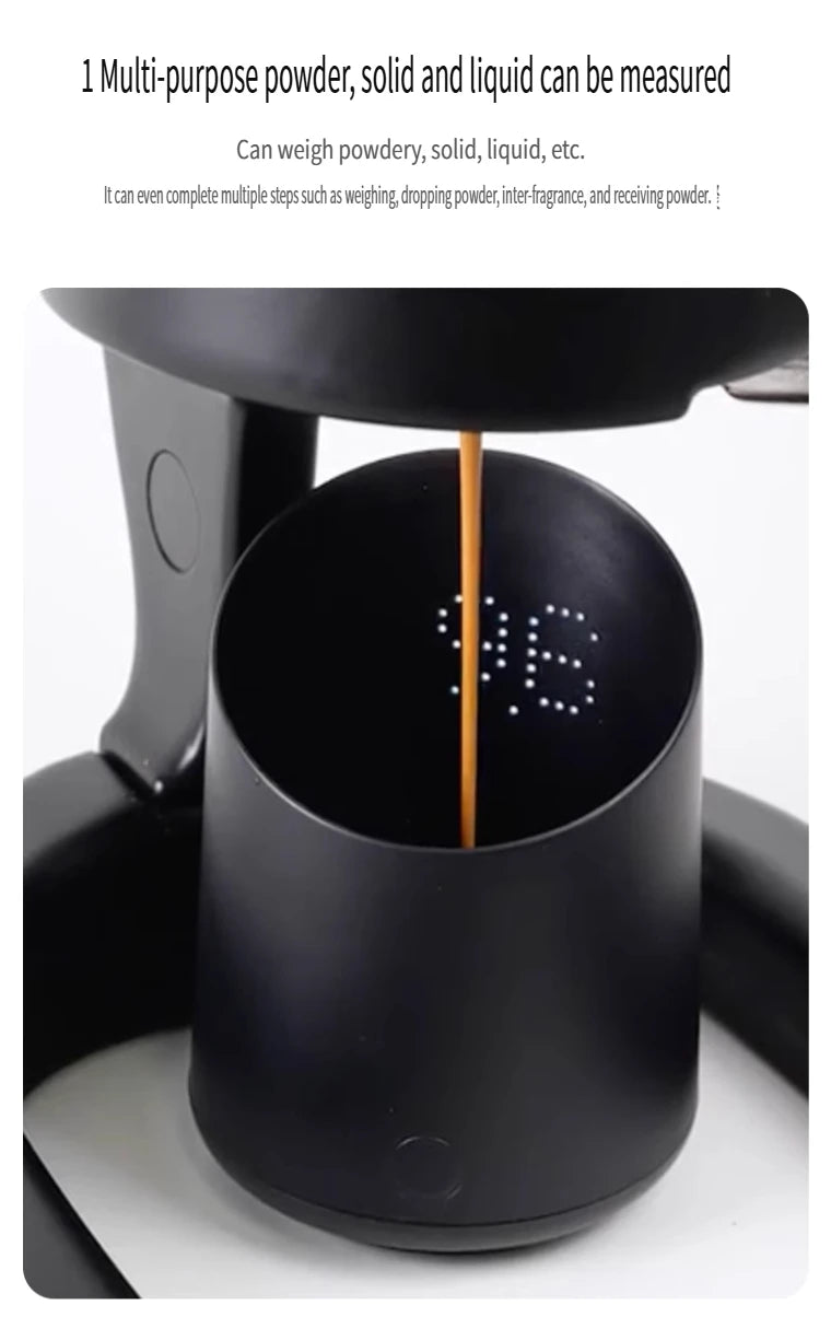 New subminimal Electronic Coffee Weighing Cup, Espresso Scale, Pour-over Electronic Scale, Bean Cup, Waterproof Electronic Scale