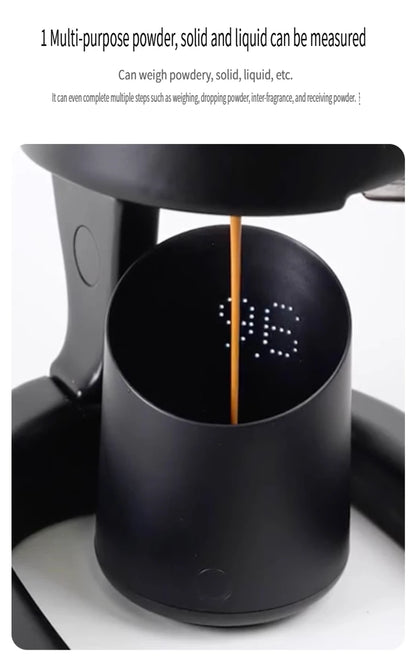 New subminimal Electronic Coffee Weighing Cup, Espresso Scale, Pour-over Electronic Scale, Bean Cup, Waterproof Electronic Scale
