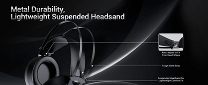 NUBWO N7 Gaming Headsets for PS4/PS5/Switch/Xbox One Wired Gaming Headphones with Noise Canceling Mic Over Ear Gaming Headphones