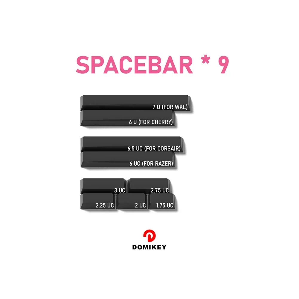 Domikey Miami Night Cherry Profile abs doubleshot keycap for mx keyboard poker 87 104 gh60 xd64 xd68 xd84 BM60 BM65 BM68 BM80