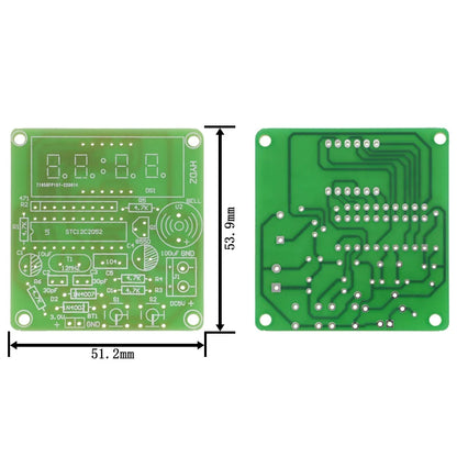 High Quality C51 4 Bits Electronic Clock Electronic Production Suite DIY Kit AT89C2051 LED Display Electronic Module