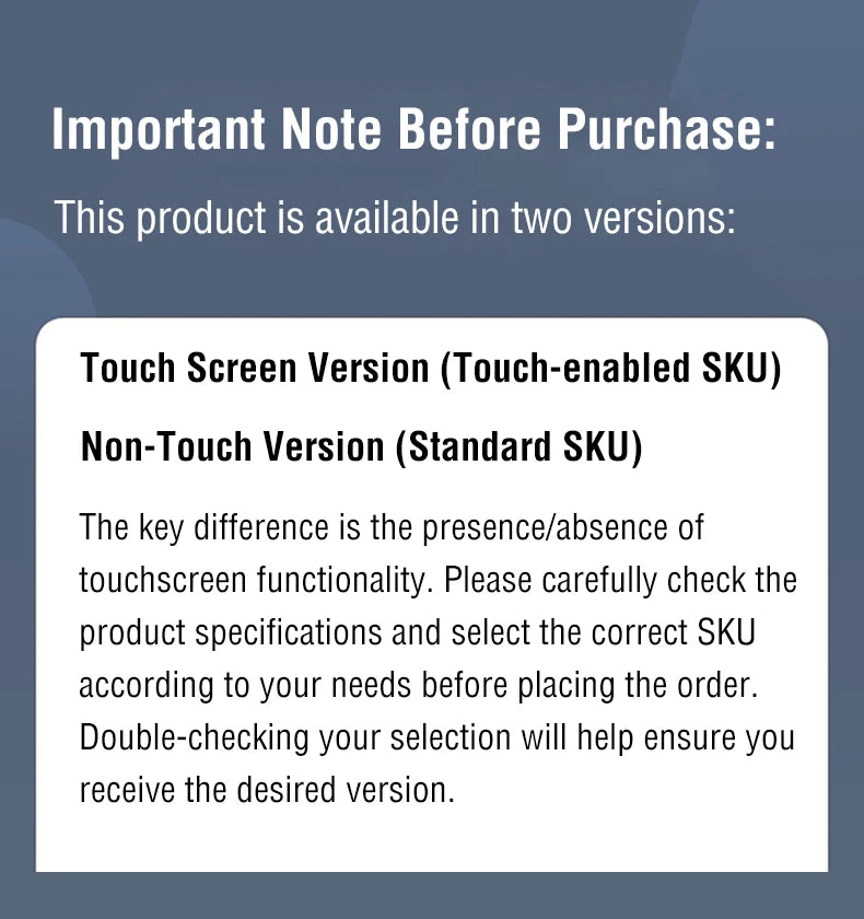 14 Inch Portable  Touch Monitor Non-touch optional 16:10 400cd/m2 Gaming Computer Expand Display For XBox PS4/5 Switch Loptop