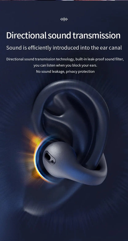 T75 Wireless Bluetooth Earphones Headphones Outdoor Sports Headset 5.3 With Charging Bin Display Touch Control Earbuds for Muisc