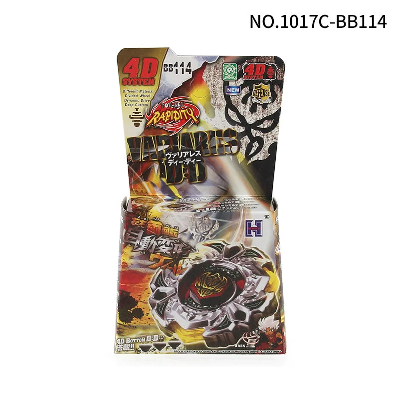 BB28 to BB114 Styles 4D Metal Fusion Spinning Top Battling Game Gift Toys(random parts)