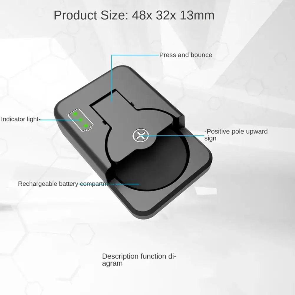 Hotest Mini Button Bettery Charger Smart Type-C Rechargeable Lithium LIR2032 LIR2450 4.2V Protable Battery Charger