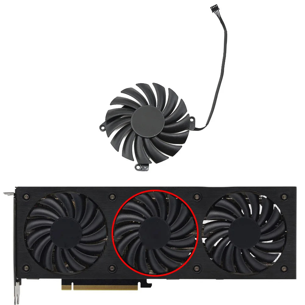 CF-12910S DC 12V 0.35A RTX3080 3070TI gpu fan for Inno3D RTX 3080 3070 Ti X3 OC graphics card Fan