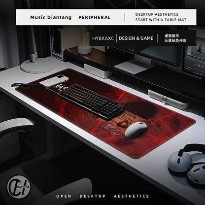 Mouse Pad Non-Slip Rubber Edge locking mousepads Game play mats Multiplayer horror game Phasmophobia for notebook PC computer