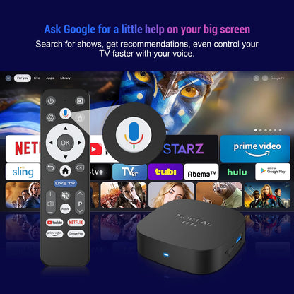 2025 New Android TV Box T1+ Rockchip RK3518 Android 16 8GB RAM 128GB ROM WiFi 6 BT 5.4 Dual UI 8K Ultra HD Smart Media Player
