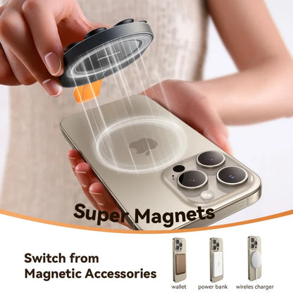Joyroom Upgraded Magnetic Suction Cup Phone Mount Mirror Shower Silicone Suction Phone Case Grip Holder For iPhone JR-ZS393-S