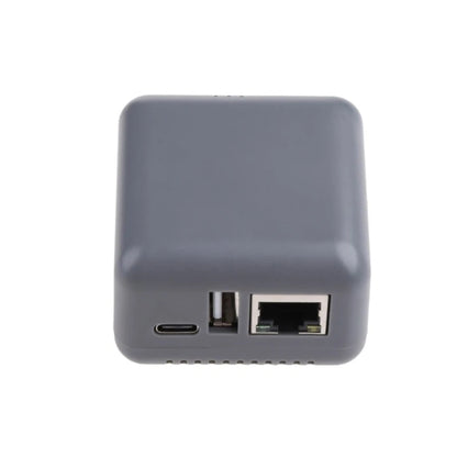1pc NP330 Network USB 2.0 Print Server USB2.0 Mini Printer Server 100Mbps RJ45 LAN Connection for Androids Phones Computer