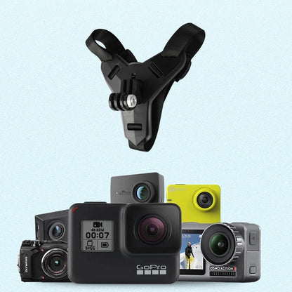 Motorcycle Helmet Phone Stand Mount Holder For GoPro Hero 12 10 9 8 7 Action Sports Camera Holder Motorcycle Camera Accessories