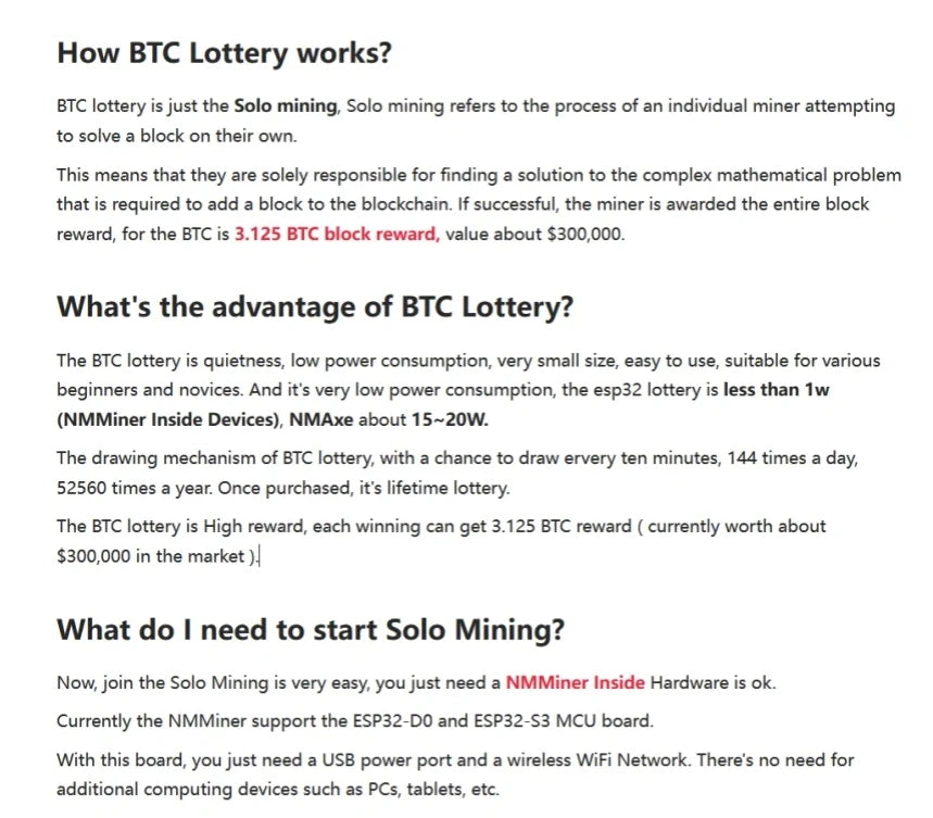 NMMiner NM TV Smart TV 1060KH/s better Nerdminer v2 ESP32 BTC SOLO Lottery Miner & Smart gift home silent Desktop Clock