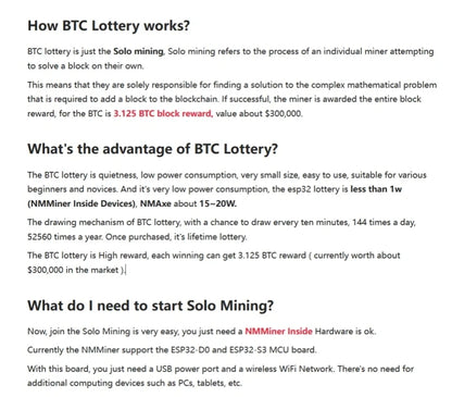 NMMiner NM TV Smart TV 1060KH/s better Nerdminer v2 ESP32 BTC SOLO Lottery Miner & Smart gift home silent Desktop Clock