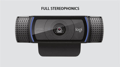 Logitech C920e HD Pro Webcam Widescreen Video Chat Recording USB Smart 1080p Web Camera For Computer C920 Upgrade Version CMOS