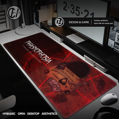 Mouse Pad Non-Slip Rubber Edge locking mousepads Game play mats Multiplayer horror game Phasmophobia for notebook PC computer