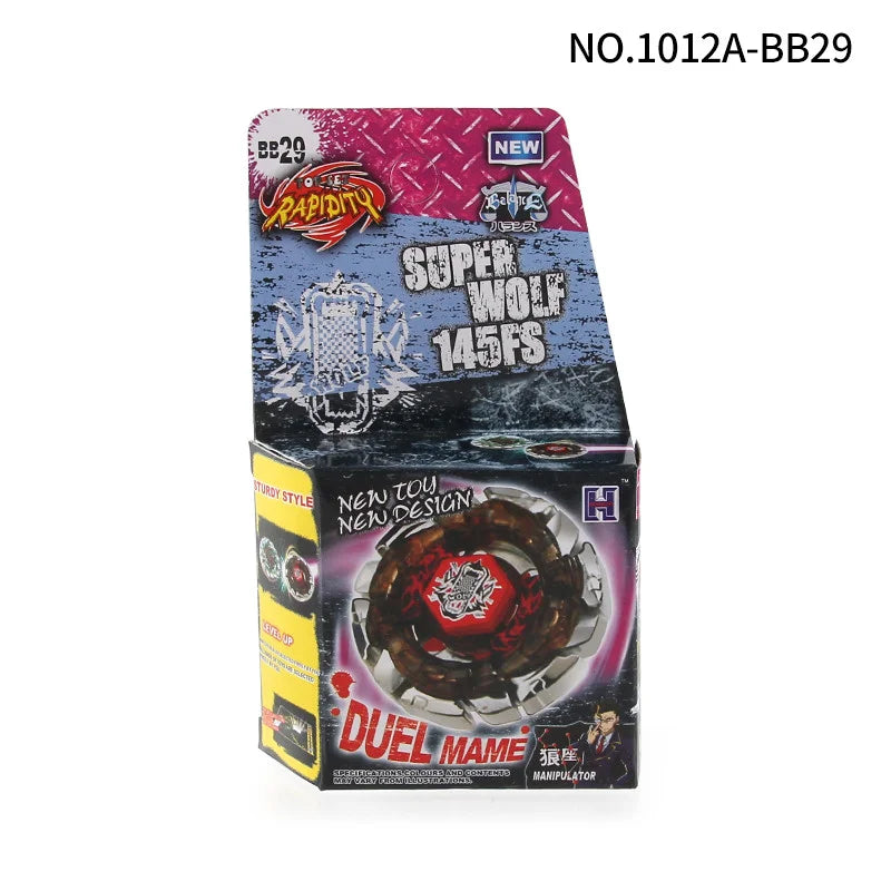 BB28 to BB114 Styles 4D Metal Fusion Spinning Top Battling Game Gift Toys(random parts)
