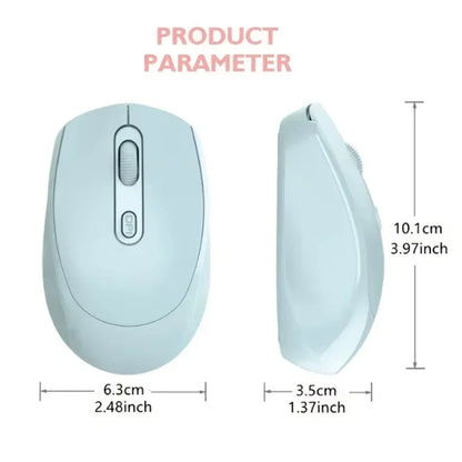 Wireless Mouse, 2.4G Ergonomic Optical Mouse, Computer Mouse for Laptop, PC,Chromebook,Notebook,Battery Small Cordless Mice