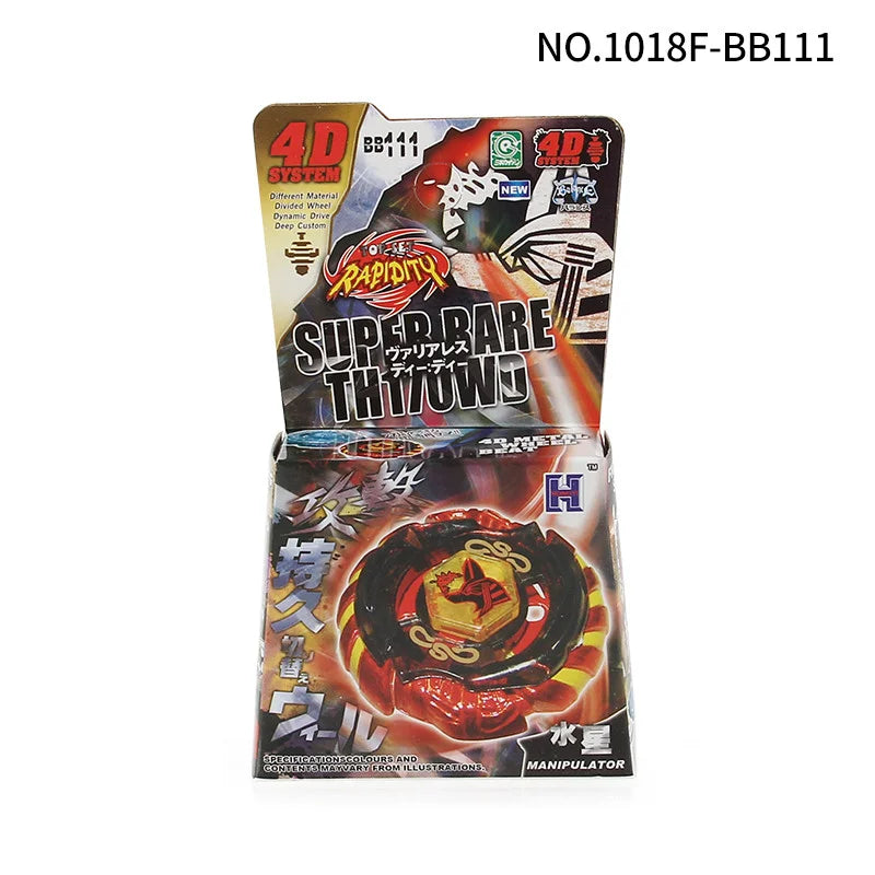 BB28 to BB114 Styles 4D Metal Fusion Spinning Top Battling Game Gift Toys(random parts)