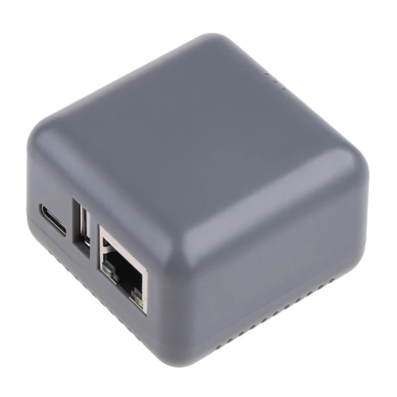 1pc NP330 Network USB 2.0 Print Server USB2.0 Mini Printer Server 100Mbps RJ45 LAN Connection for Androids Phones Computer