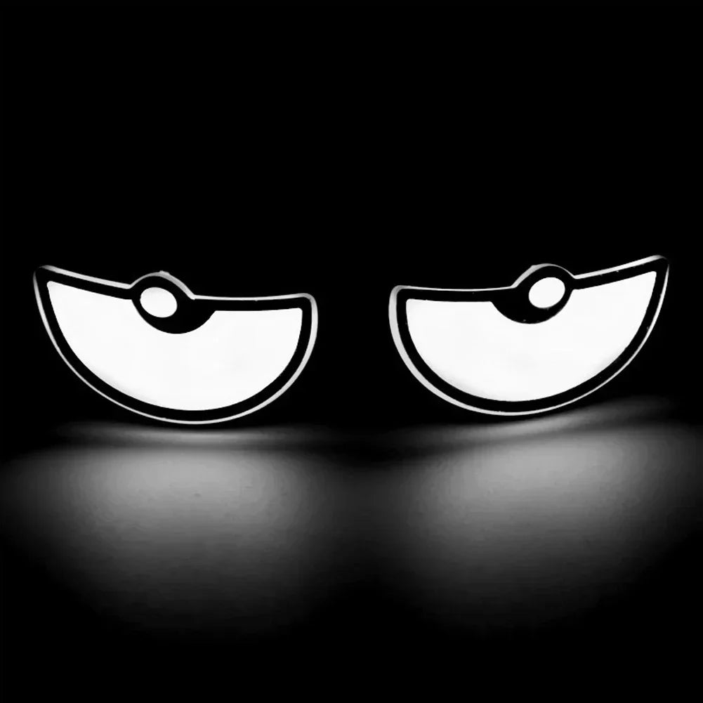 Universal Car LED Devil Eyes Light Demon Eyes Headlight Motorcycle Mini Turn Signal Flasher Tail Lamp Auto Decoration Lights